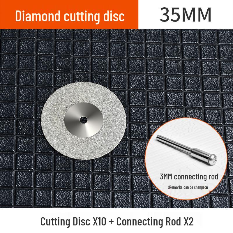 Electric Grinder Diamond Cutting Disc for Jade, Amber, Glass Polishing & Engraving
