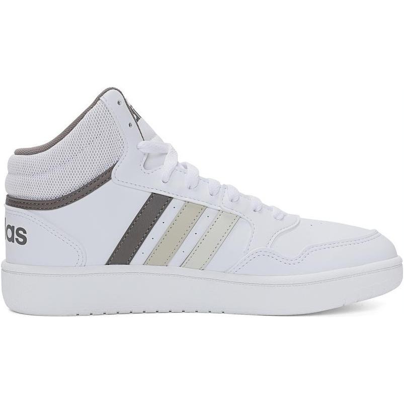 Adidas Hoops Mid K White Orbit Grey Kids Sneakers Cloud-White Putty-Grey IH7894