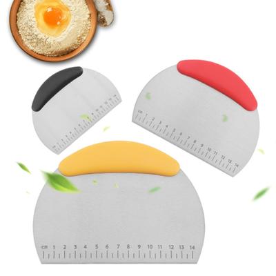 Convenient Food Grade Eco-friendly Pastry Cutter Fondant Spatula Scraper Nougat Tool