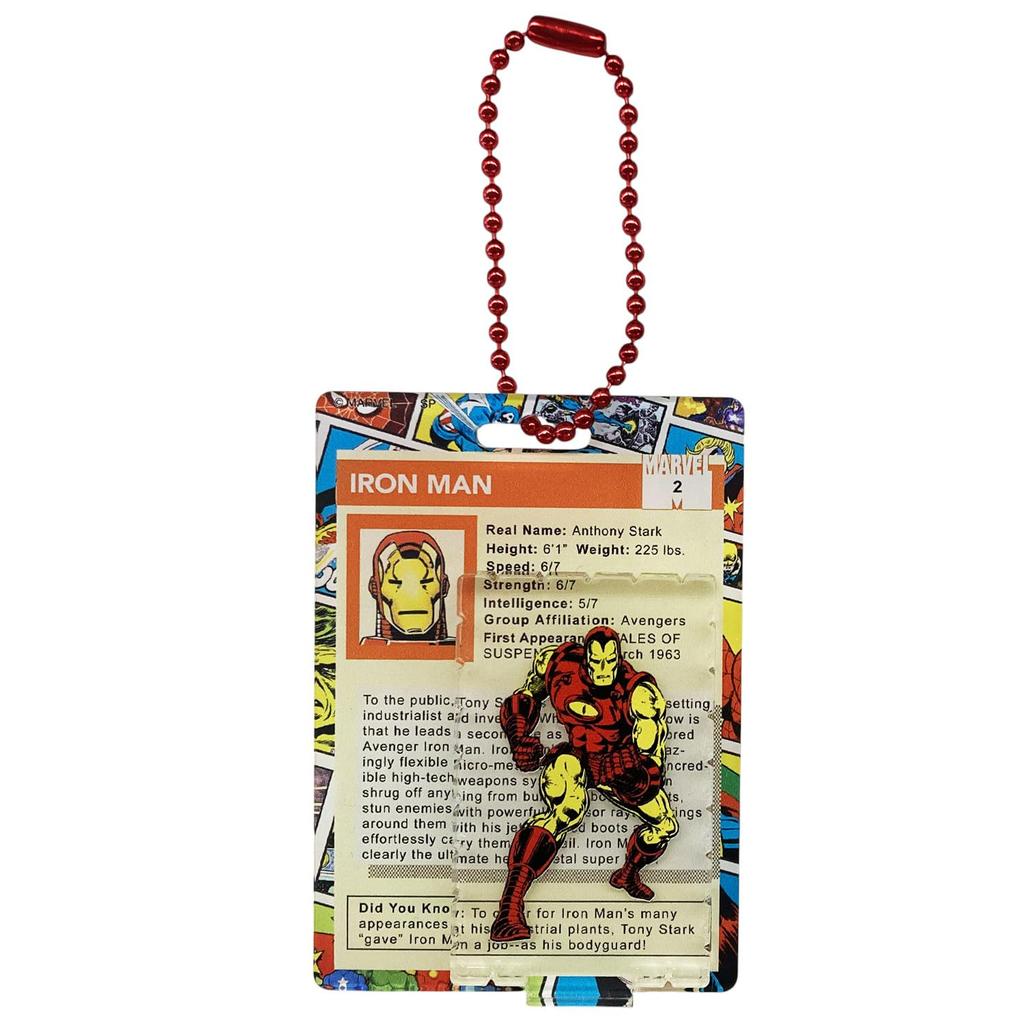 Small Planet Marvel Figures/Blind Blister-Style Acrylic Keychains, Complete Set of 10