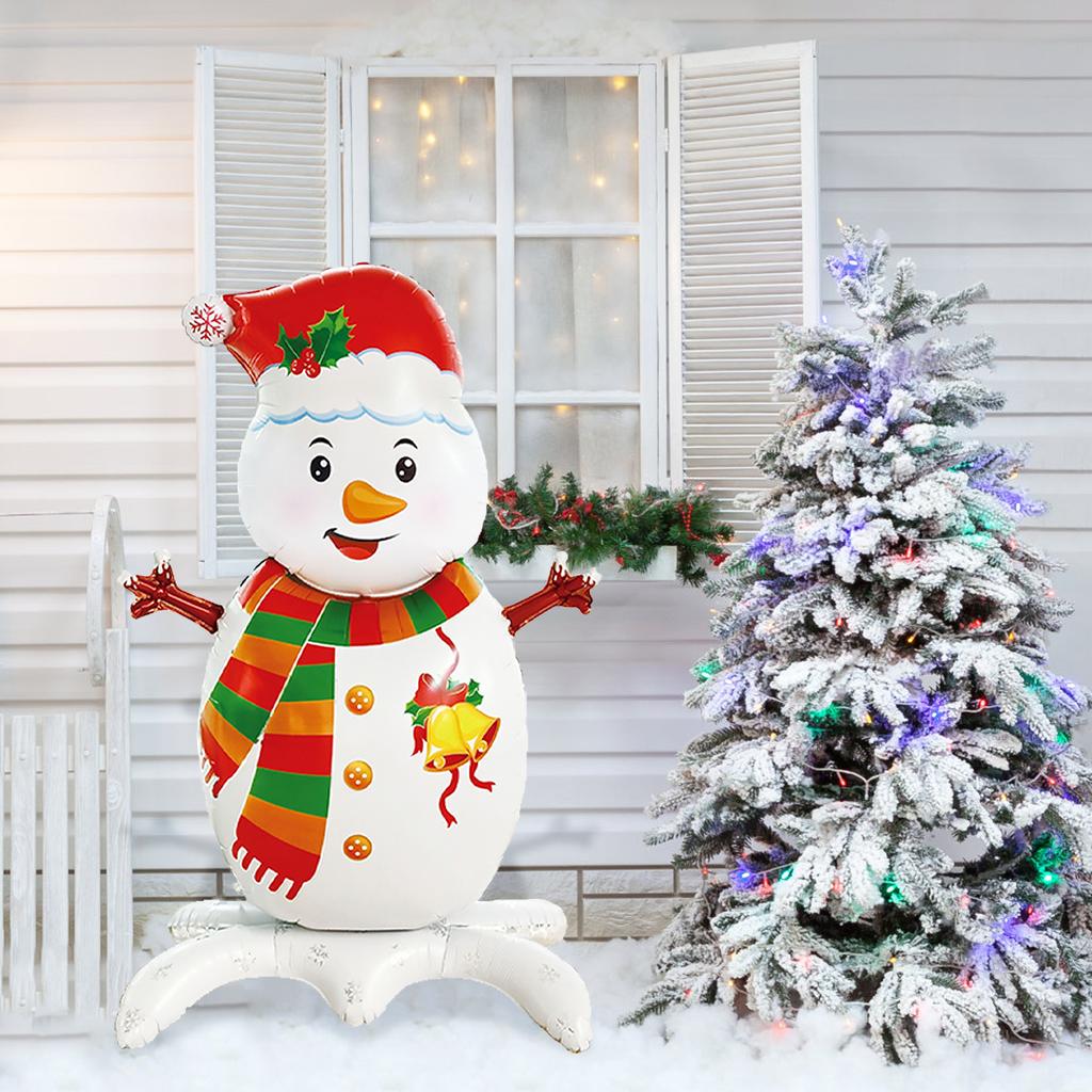 1pcs Santa Claus, Snowman, Christmas Tree Balloons, Christmas Home Decoration, New Year, Birthday, Christmas Decoration