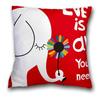 Anime Cat and Dog Pillow Pillowcase Home Sofa Car Waist Cushion Cover Nordic Cartoon Animal Whale Zebra