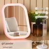 Portable Folding LED Vanity Mirror for Travel and Bedroom