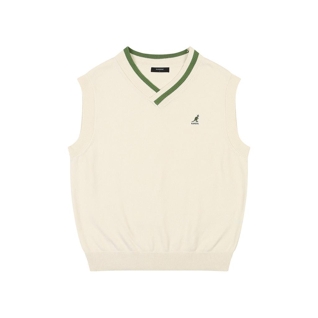 Kangol Scott Knit Vest 1880 Ivory