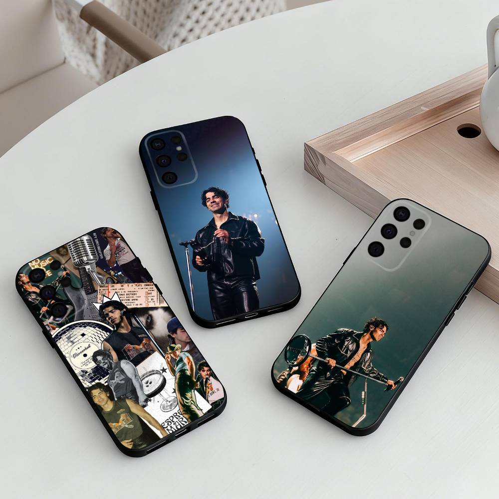 Singer J-Joe J-Jonas Phone Case For Samsung S25,S24,S21,S22,S23,S30,Ultra,S20,Plus,Others Soft Black Case