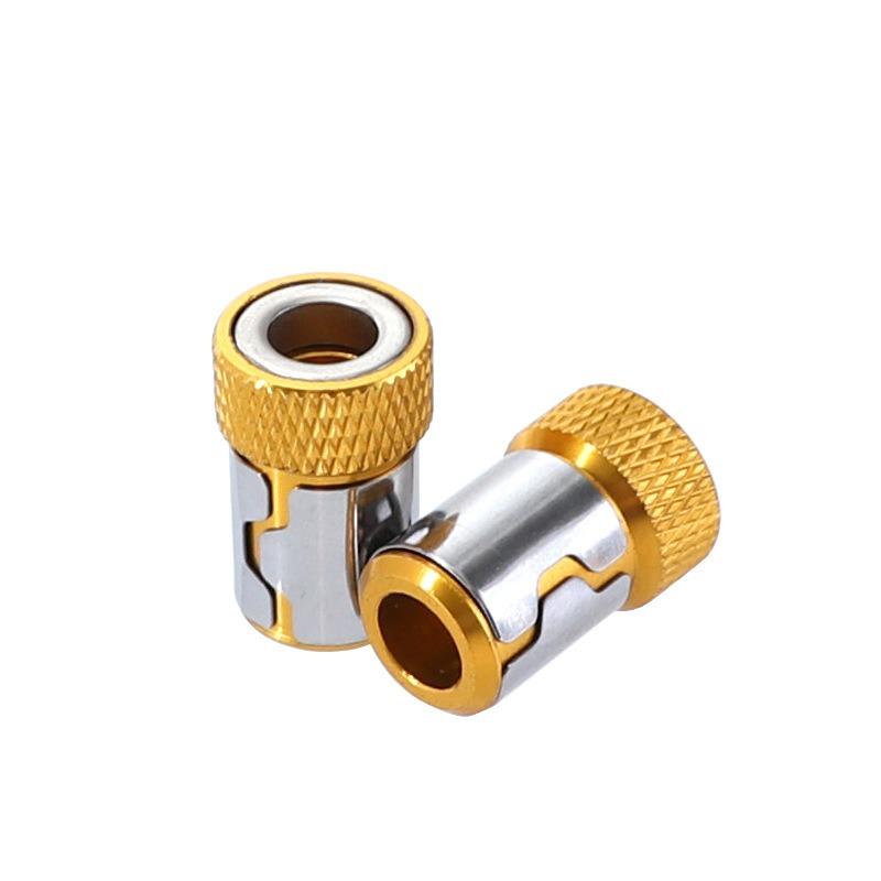 1/4'' 6.35mm Magnetizer Ring S2 Alloy Steel Screwdriver Magnetic Ring Removable Bit Magnetizer