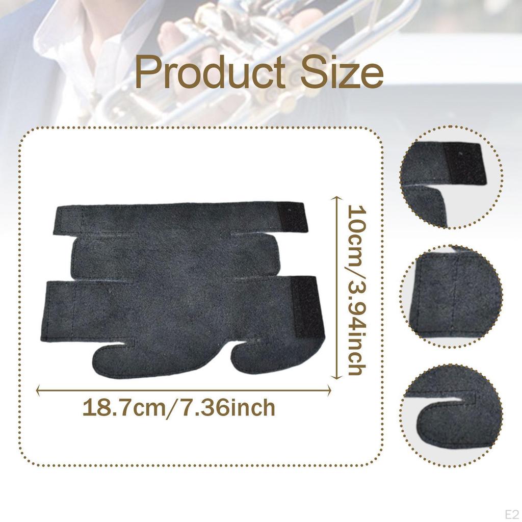 Trumpet Guard PU Leather Anti Scratch Comfort Brass Wrap Protection Cover for Stage