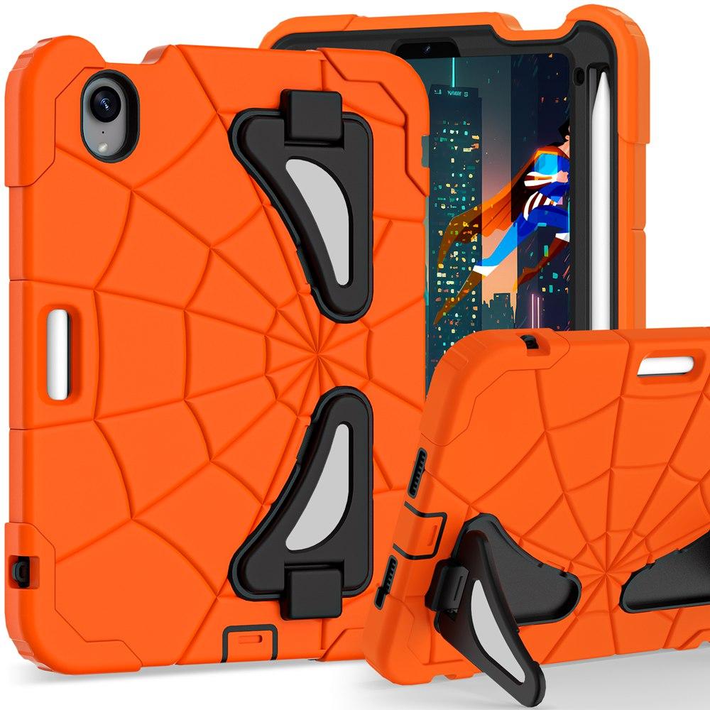 For iPad mini 7 2024 A17 Pro Case A2993/A2995/A2996 8.3 inch Tablet cover Silicone +PC For iPad mini 6 A2567/A2568/A2569 spider