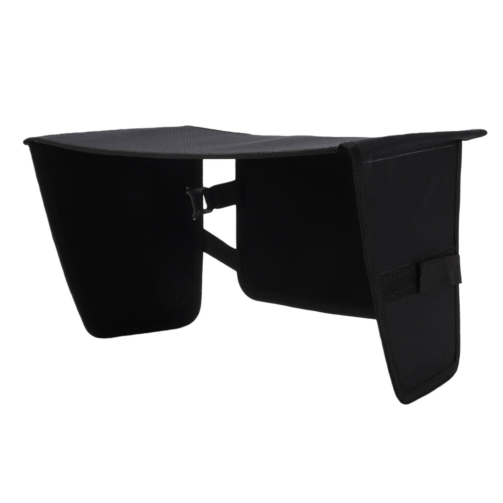 Laptop Sun Shade Multifunctional Adjustable Universal Foldable Laptop Privacy Screen Hood for Outdoor Black L: Fit 15