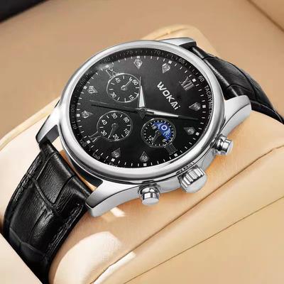 Luxury Men Business Watches Casual Leather Strap Sport Watch Top Brand Quartz Wristwatches Male Clock Reloj Hombre
