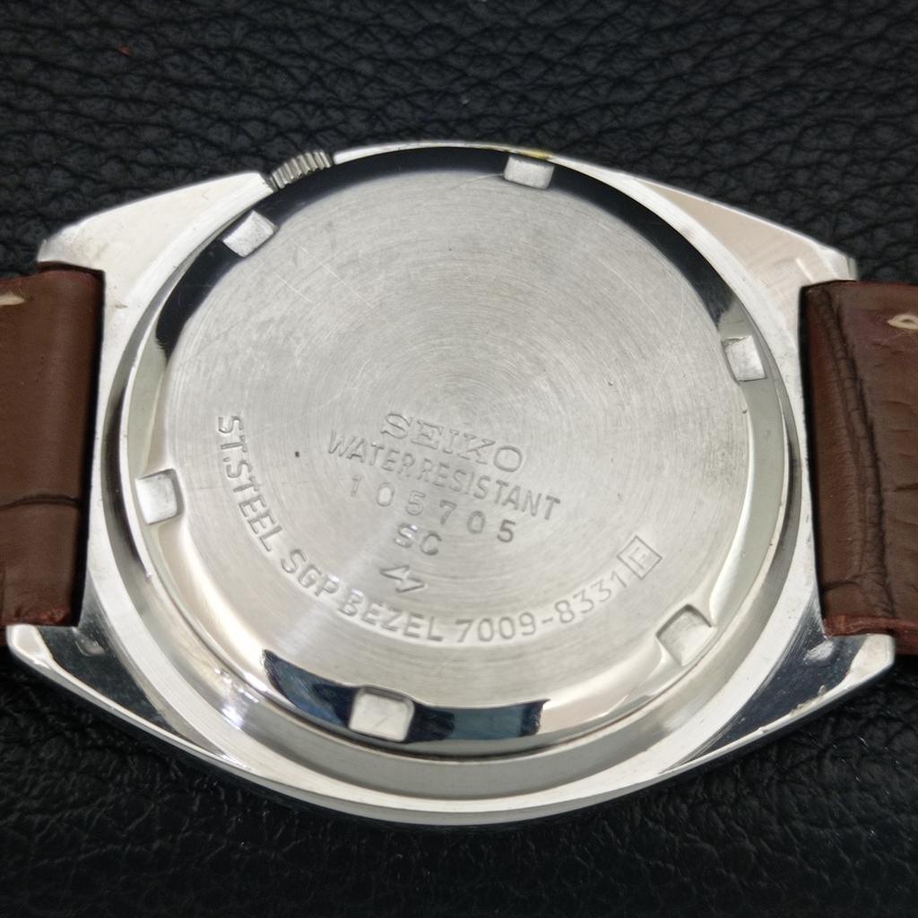 VINTAGE SEIKO 5 AUTOMATIC 7009A JAPAN MENS ORIGINAL DIAL WATCH A709155-1