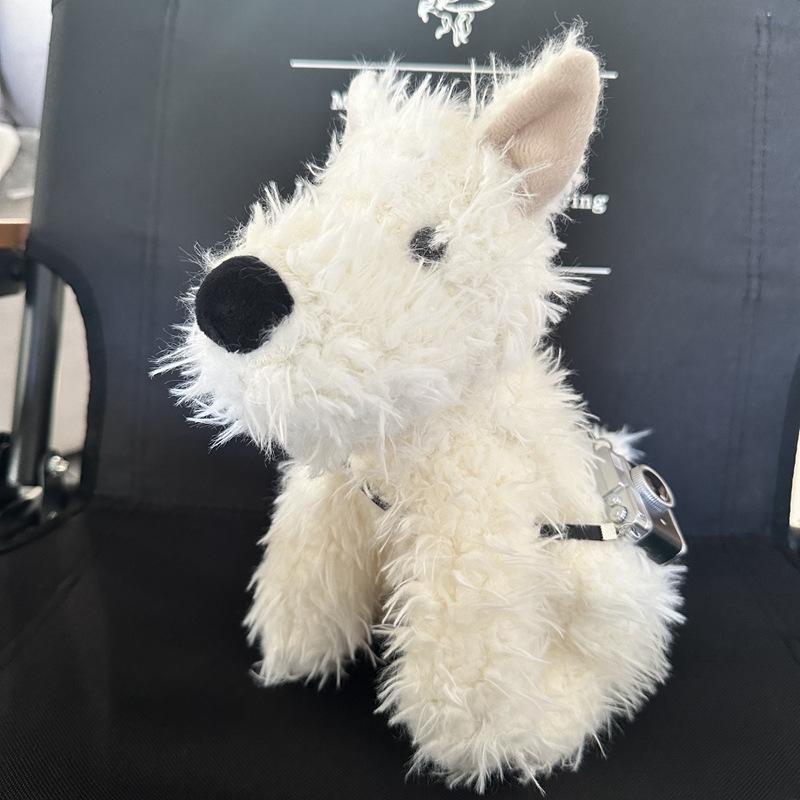 

Новая игрушка-желе Вест Хайленд Уайт Терьер Милая Модная Мини Плюшевая Кукла Щенок 25cm（170g）