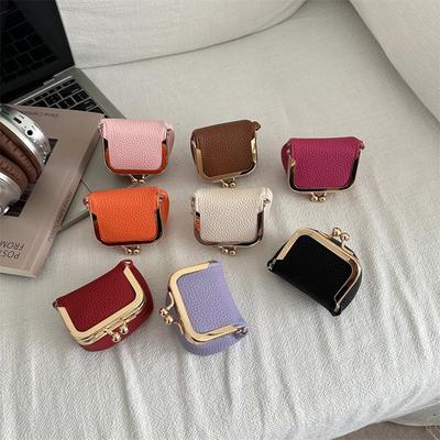 Genuine Leather Jewelry Pouch: Mini Coin Purse & Storage for Rings, Necklaces, Earrings