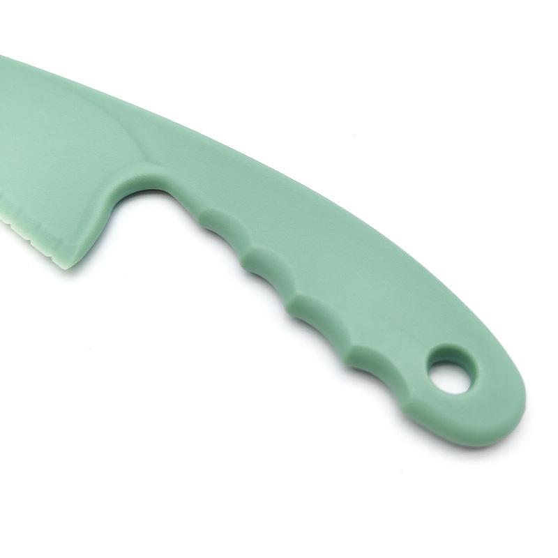 Children's Safe Fruit and Bread Plastic Knife for Early Education and Baking