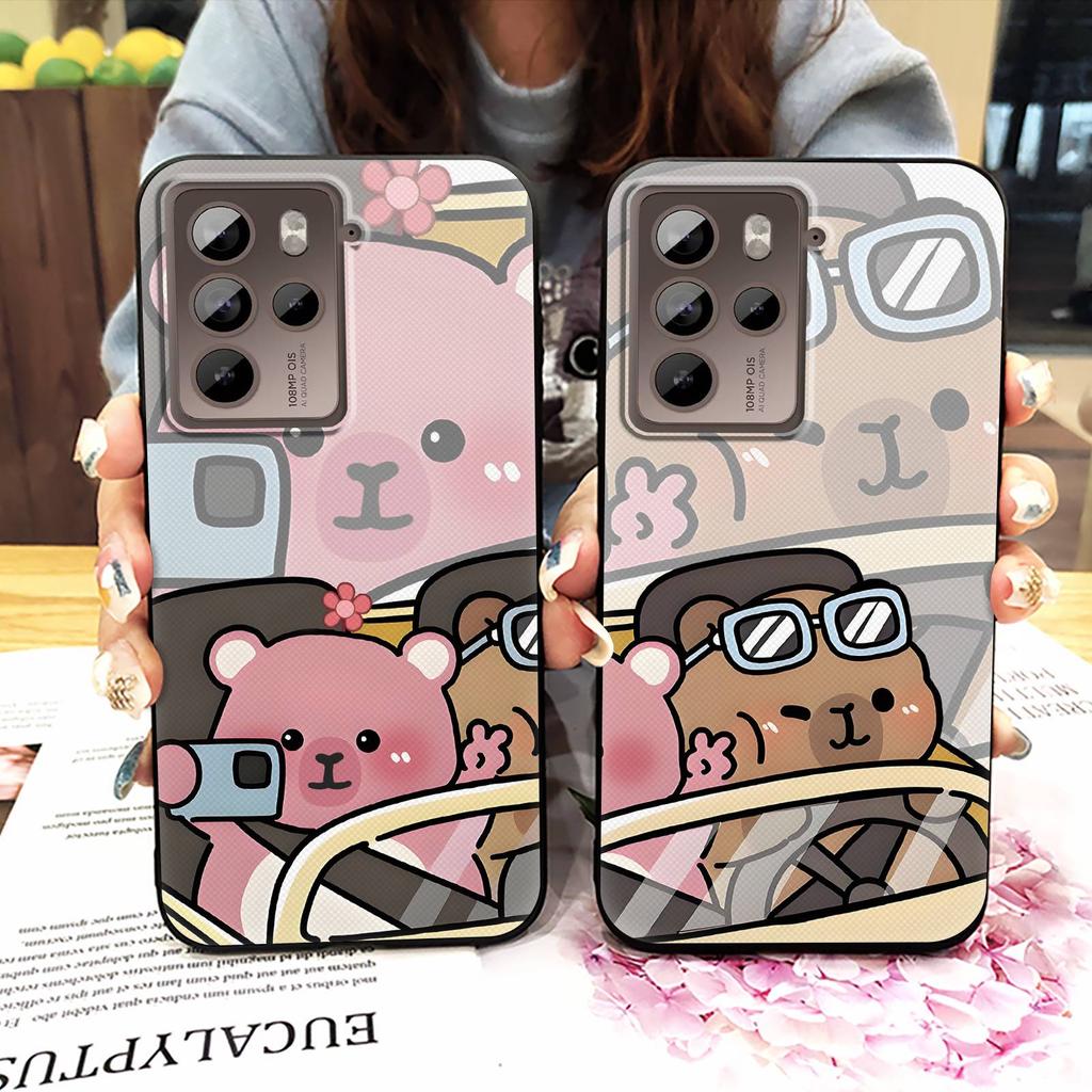 Graffiti TPU Phone Case For HTC U23 Pro/U23 Cute Cartoon Waterproof Dirt-resistant Shockproof Couple Full Wrap Anti-dust