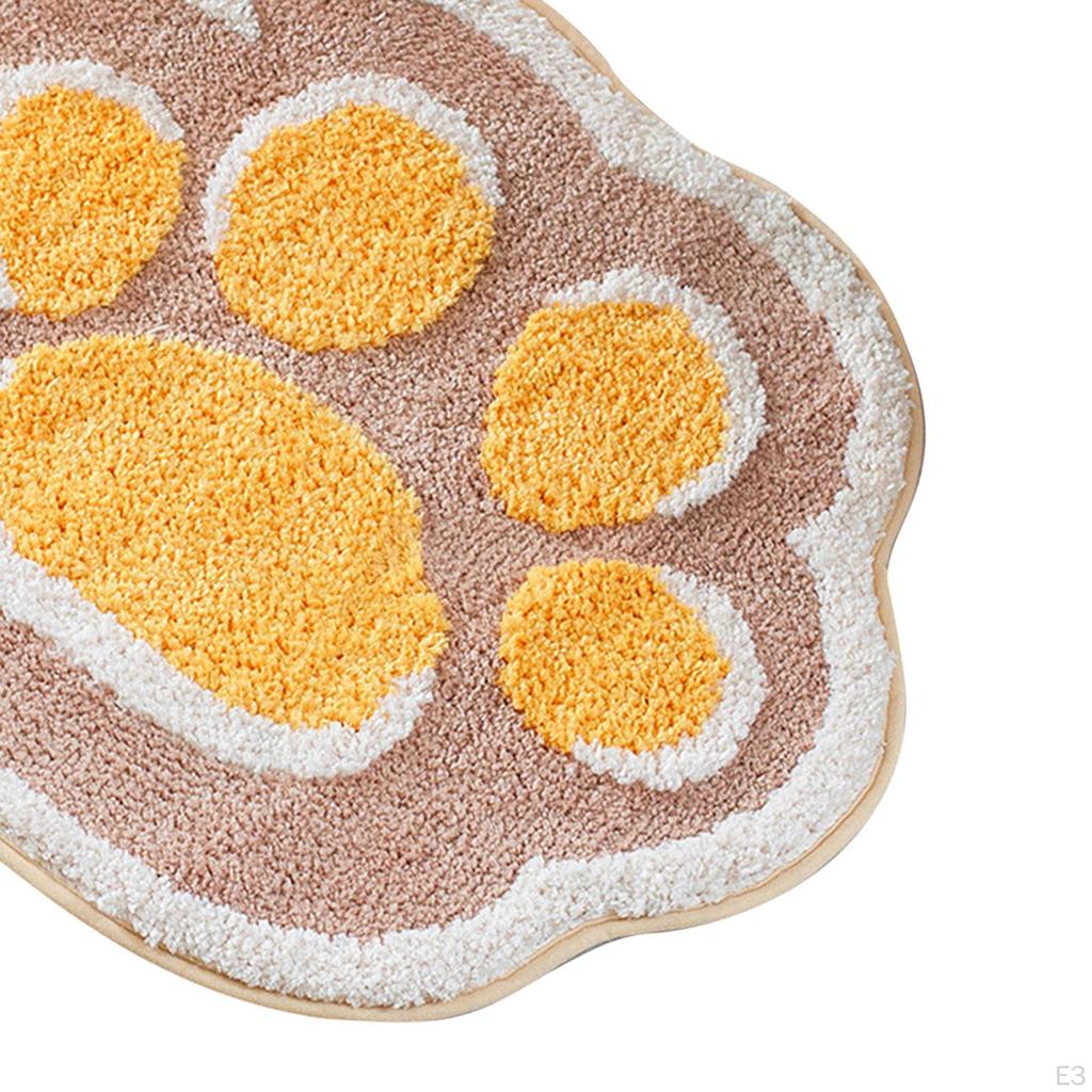 Bathroom , Absorbent Floor Bath Mat Machine Washable Toilet for Bedroom Sofa 50x62cm