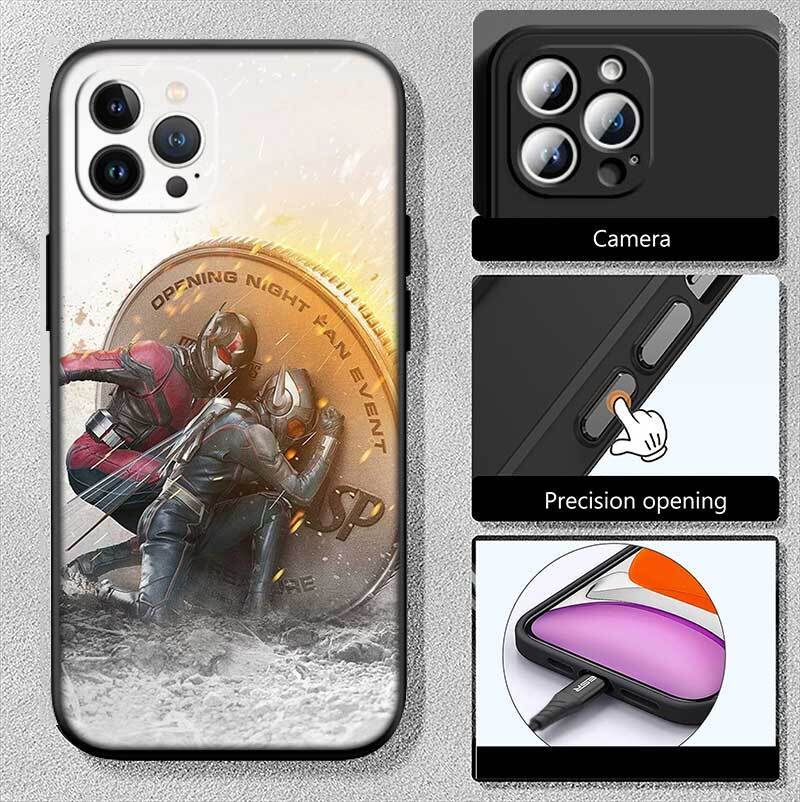 Ant Man Phone Case for Samsung S20 S21 S21S S22 S23 S24 FE Ultra Plus Lite F06 F16 M06 M16 M56 A07 A17 A36 A37 A55 A57
