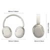 High-Quality Wireless Bluetooth Over-Ear Noise-Canceling Headphones with Long Battery Life