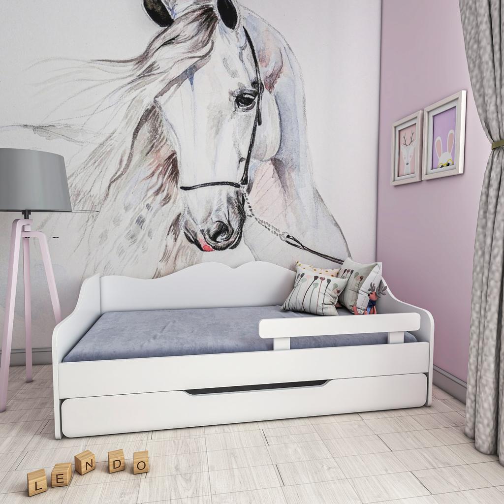 Children's Bed Bella 180X80 White