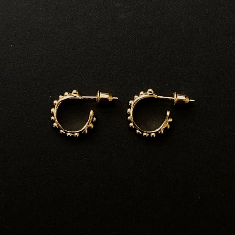 

alouette mini dottie earrings Silver