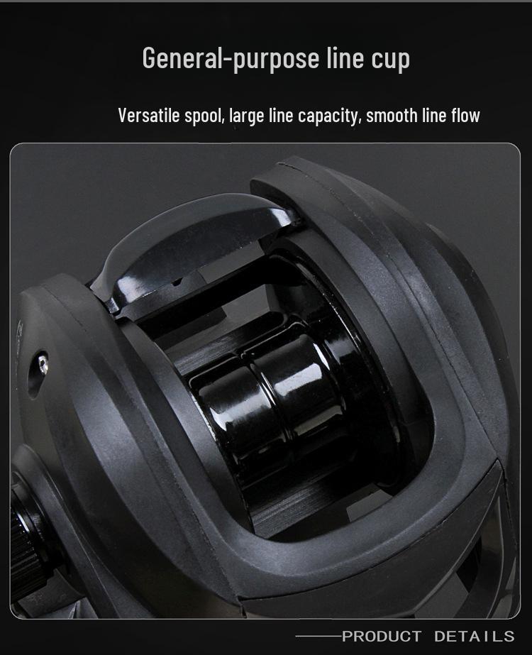 Long-Distance Casting Luya Rod & Water Drop Reel Set for Sea & Black Fish