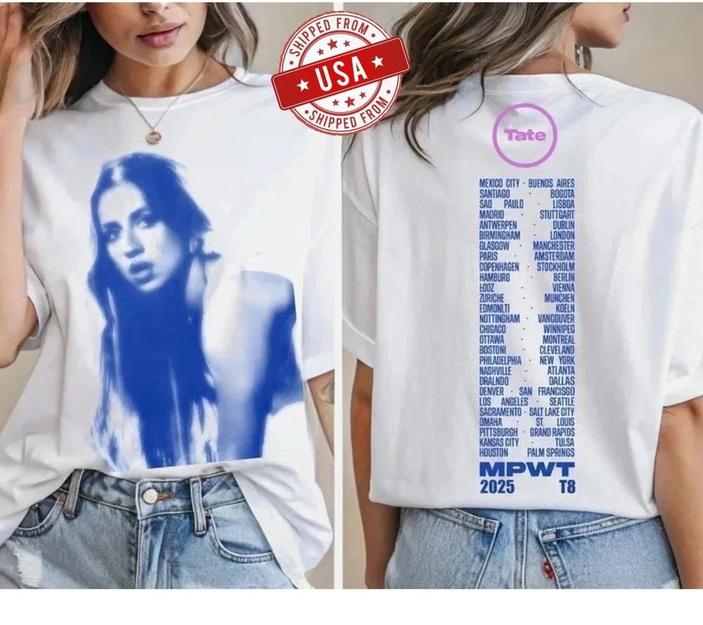 Футболка с мерчем Тейт Макрей Miss Possessive Футболка с концерта World Tour Унисекс Футболка M