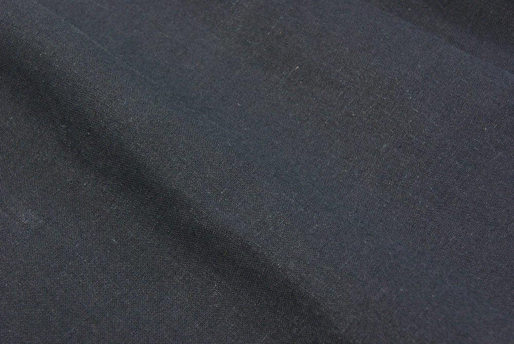 Summer Samue Work Linen and Cotton Sizes Casual Japanese Item (Colorful Clothes) - Blend, Unisex, S, M, L, LL, (Size S, Black)