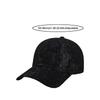 Verstellbare Baseballkappe mit floraler Spitze Atmungsaktiver Streetwear-Hut Modischer Netz-Baseballhut Für Damen