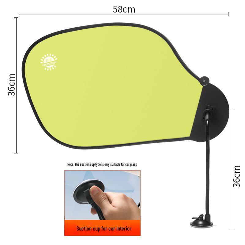 

All-Round Sunshade Sun Blocker: Heat-Insulating, Anti-Glare, Light-Blocking Board for Cars & Office Monitors