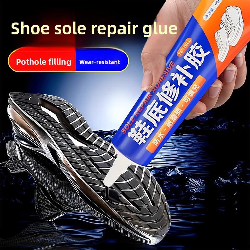 Sole Glue Shoe Repair Glue Strong Glue Resin Soft Hard Adhesive Shoe Glue Scratches Holes Cracks KTY