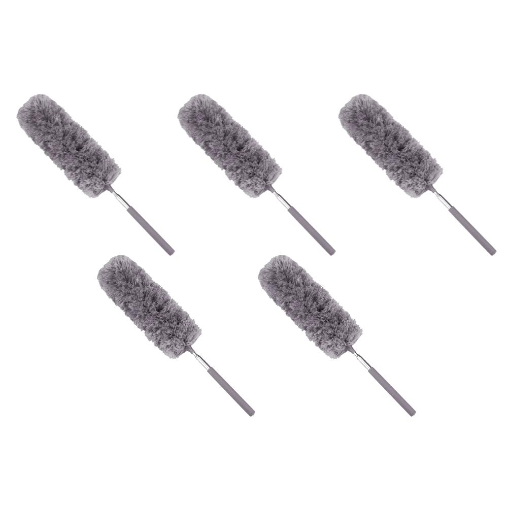 Adjustable Stretch Extend Microfiber Feather Duster Household Anti Dusting Brush Air-condition Car Furniture Cleaning Brush