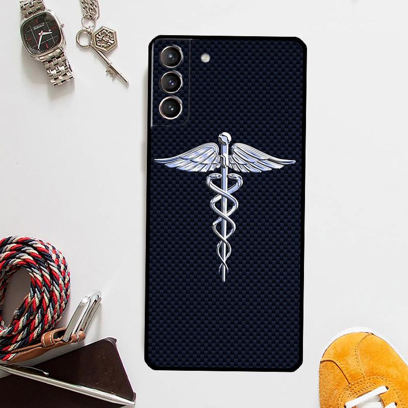 

Star Of Life Case For Samsung Galaxy S25 Ultra S21 S22 S23 S24 Ultra S9 S10 S20 Plus S25 FE Cover Coque Galaxy S10 Plus