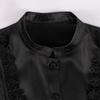 2023 European Medieval Victorian Long Sleeve Lace Waist-Cinching Dress Costume