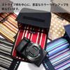 Suono Sony Case for Power Zoom Lens Kit with Carabiner Handmade SONY Made In Japan for 6400 / 6300 / 6100 (Cocoa/Siena Orange) 6400