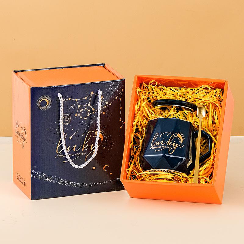 55° Temperature-Regulating Ceramic Coffee Mug Gift Set