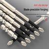 Anti-Slip Shock-Resistant Phillips Screwdriver Bit, Strong Magnetic, 25-150mm, High Hardness
