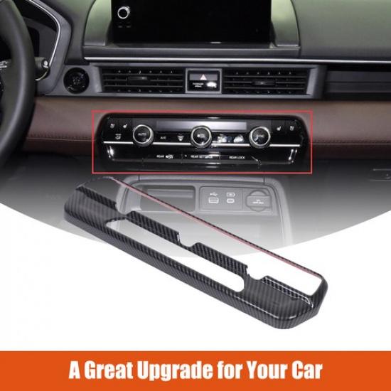 Carbon ABS Interior Central A/C Panel Cover Trim Fit For Honda Pilot -2024