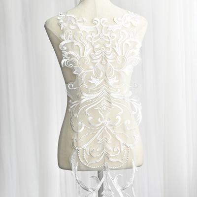 Oversized European And American Embroidery Lace Accessories, Wedding Dress Handmade Diy Materials, High-End Clothing Fashion Decorative Flowers