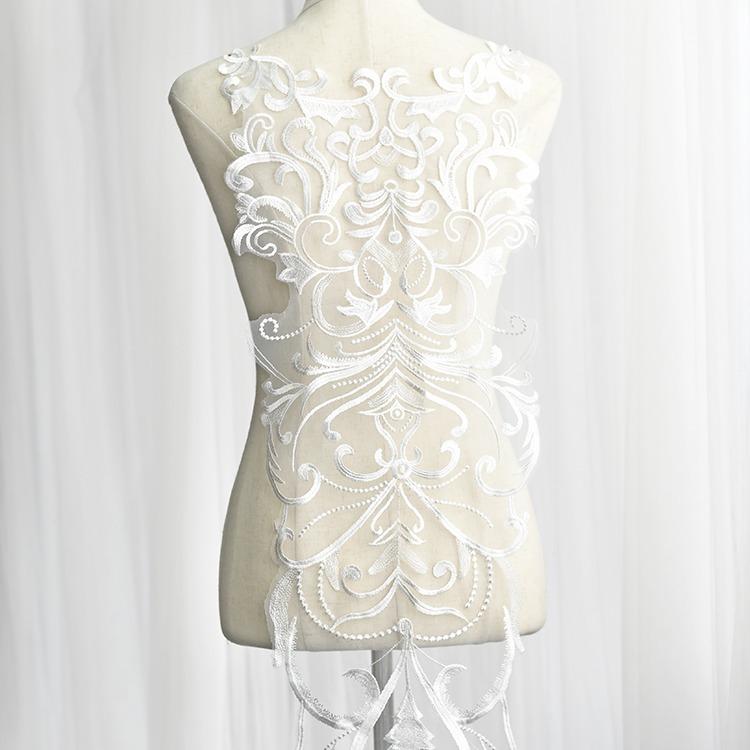 Oversized European And American Embroidery Lace Accessories, Wedding Dress Handmade Diy Materials, High-End Clothing Fashion Decorative Flowers
