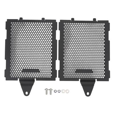 1 Pair Motorcycle Radiator Protective Cover Grille Metal Alloy Radiator Grill Guard Protector for