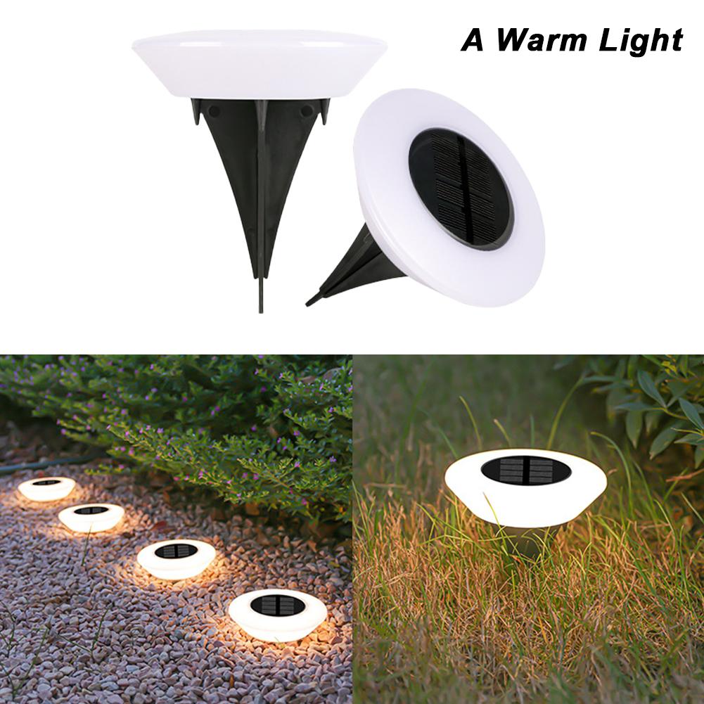 

Светодиодная лампа на солнечной батарее, водонепроницаемый уличный садовый светильник, уличные солнечные панели, освещение для газона, двора, патио, ландшафтное освещение A Warm Light