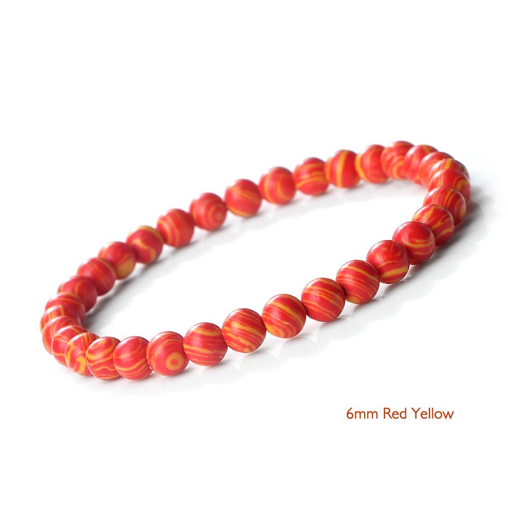 New Blue Malachite Natural Stone Bracelets Women Men Chakra Prayer Mala Buddhist Beads Bracelet Bangle Yoga Strand Charm Jewelry