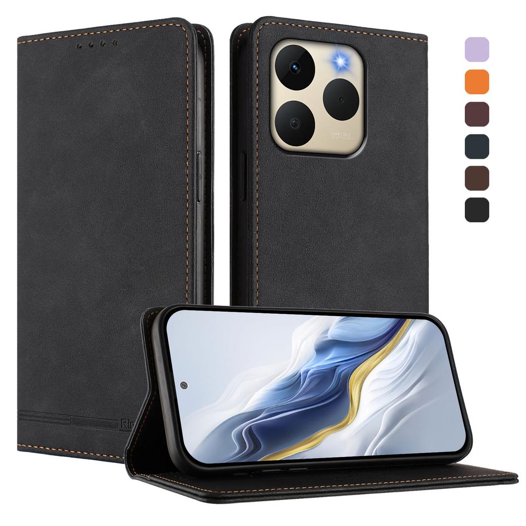 Magnetic RFID Leather Book Case For OPPO Realme 15 Pro 15T 14 14T 14X 13 Plus 12 Pro Plus 12 Lite 12X Anti-Theft Wallet Cover