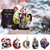 Nightmare The Christmas Before Jack Sally Xmas Tree Pendant Halloween Decoration