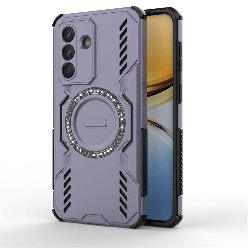 Carcasă pentru Samsung Galaxy A57 Carcasă pentru Samsung A57 Anti-șoc Armură Adsorbție Magnetică Încărcare Wireless Capac Spate pentru Carcasă Samsung A57