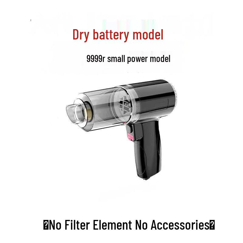 Dual-Purpose Wireless Handheld Vacuum Cleaner: High-Power, Rechargeable for Car & Home Use