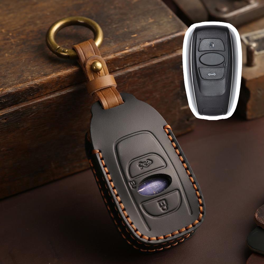 Premium for Subaru XV Forester Outback BRZ Legacy Car Key Cover Case Holder for Men Women