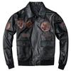 Air Force Pilot Leather Jacket G1 Sheepskin Genuine Leather Motorcycle Jacket Men's Cotton Jacket