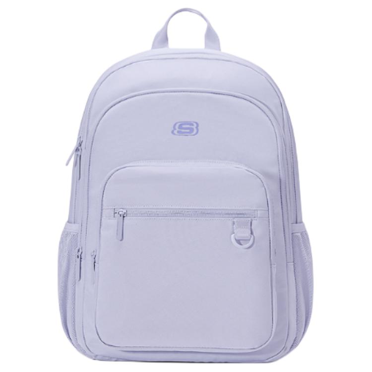 Skechers Classic Logo Large Capacity Backpack Unisex Backpack Stone-Purple L325U053-00FW Photinia Purple