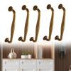 5pcs Bronze Cabinet Handles Kitchen Cabinet Door Knob Furniture Drawer Pull Hardware Pulls Bar Handle Drawer Handles Pulls
